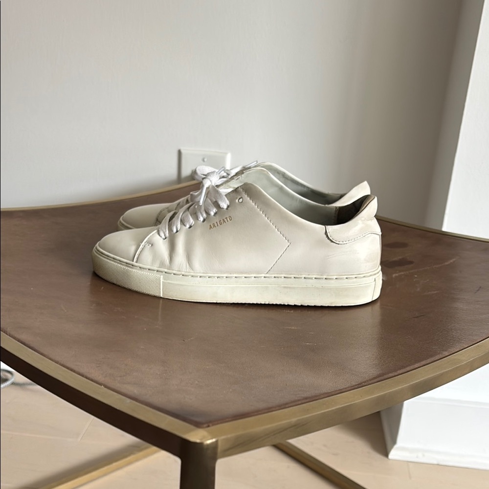 Axel Arigato White Minimalist Sneakers